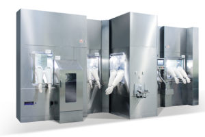 Aseptic Filling Line for Vials and Syringes, fully integrated with Isolator or RABS